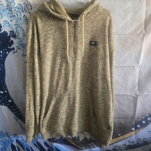 Vans Beige Half-Zip Hoodie